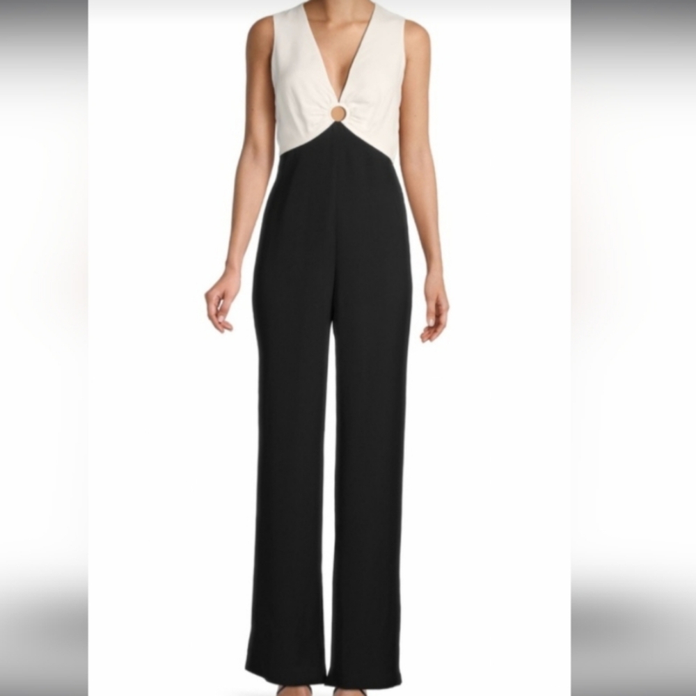 Ted Baker London Matilda Ring Detail  Wide Leg Jumpsuit Size 2= 4-6 Nwt ❤️